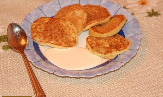 Кабачково-картофельные овощные оладьи