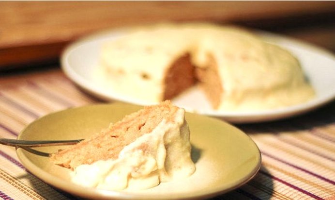 Вегетарианский морковный торт