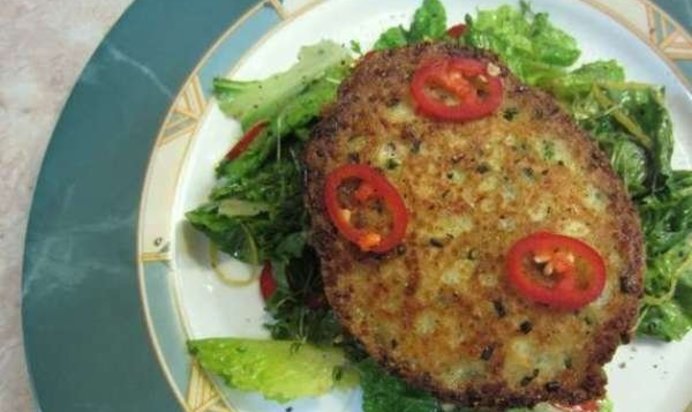 Оладьи из щучьей икры