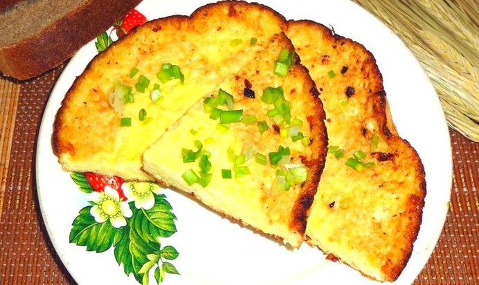 Яично-манный омлет