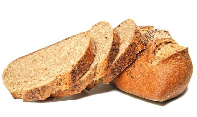 Хлеб из молотых отрубей с мукой