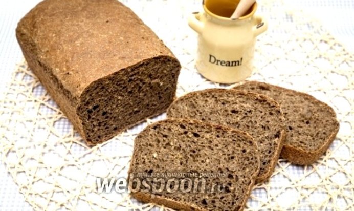 Гречневый хлеб на солоде