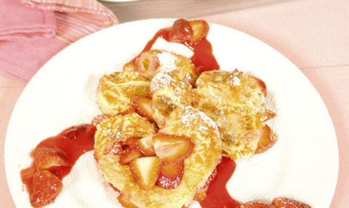 Блины-сердечки