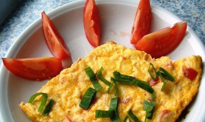 Омлет с молоком