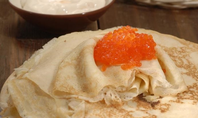 Классический рецепт блинов