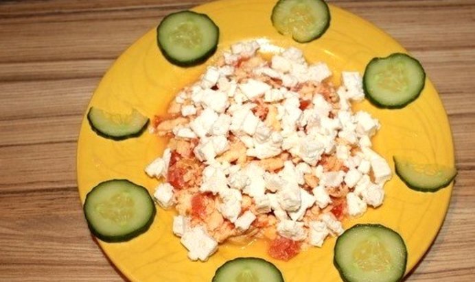 Омлет с брынзой