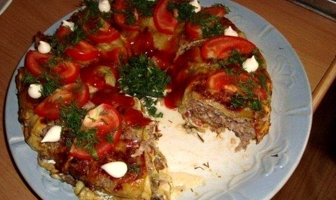 Кабачковая запеканка