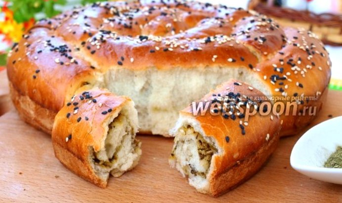 Хлеб с сыром и прованскими травами