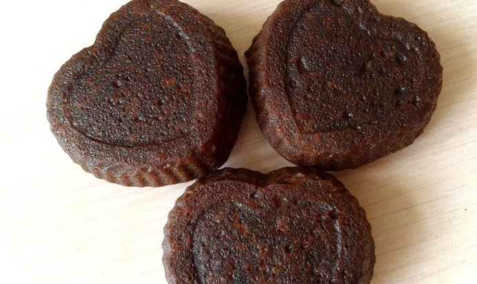 Заварные шоколадные кексы