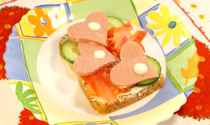 Бутерброд «Вкусный перекус»