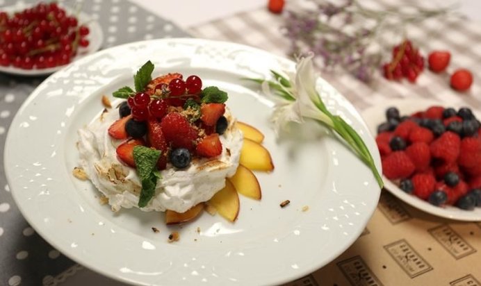 Мини-торты Павлова