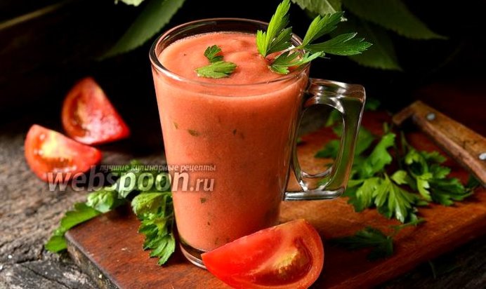 Коктейль из помидоров