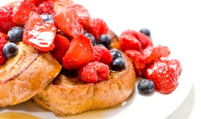 Быстрый лимонный хлеб с ягодами по‑итальянски