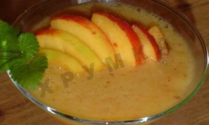 Персиково-апельсиновый коктейль