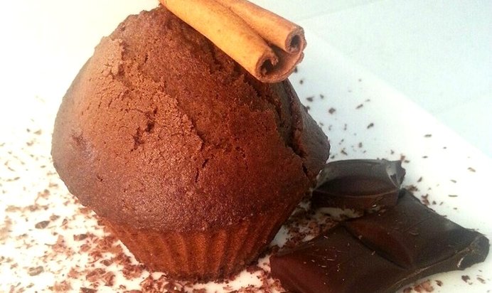 Быстрые шоколадно-кофейные кексы