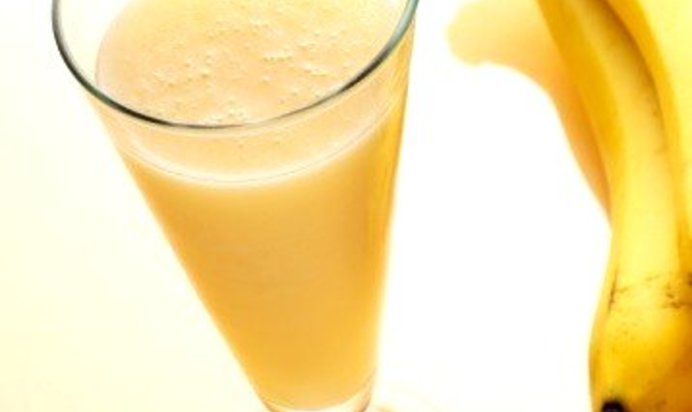 Напиток из банана и тахини
