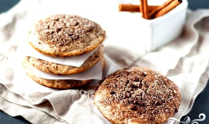 Маффины с шоколадной посыпкой