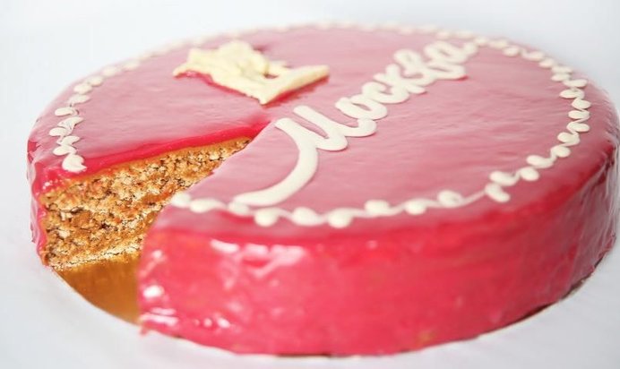 Торт «Ореховый со сгущенкой»