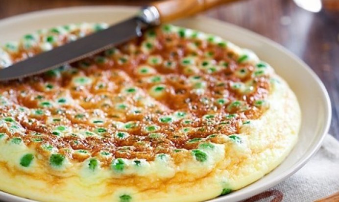 Омлет с творогом в мультиварке