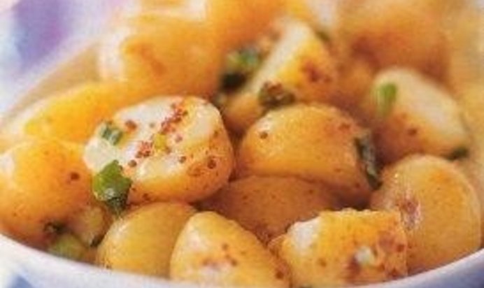 Горчичный картофель