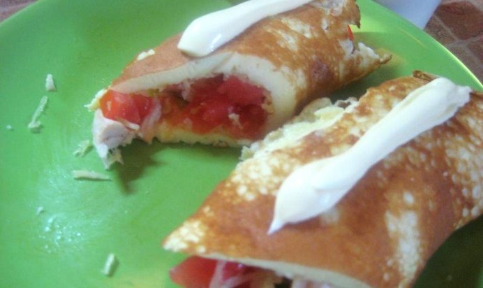 Омлет-рулет