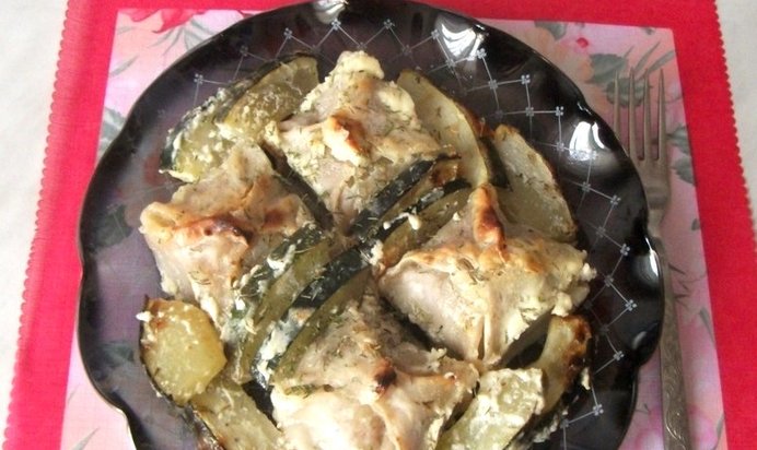 Манты с кабачками