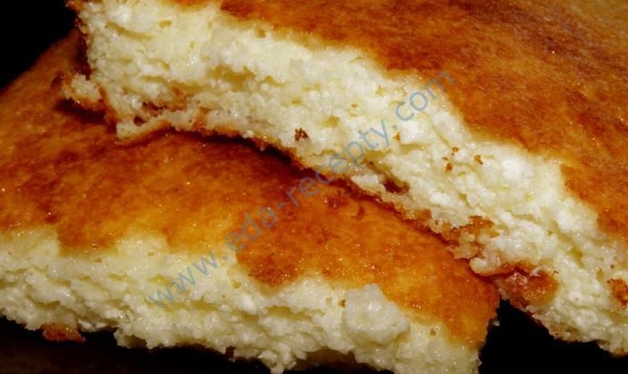 Нежная творожная запеканка