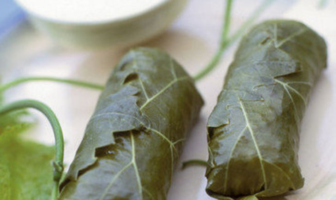 Виноградные листья с начинкой