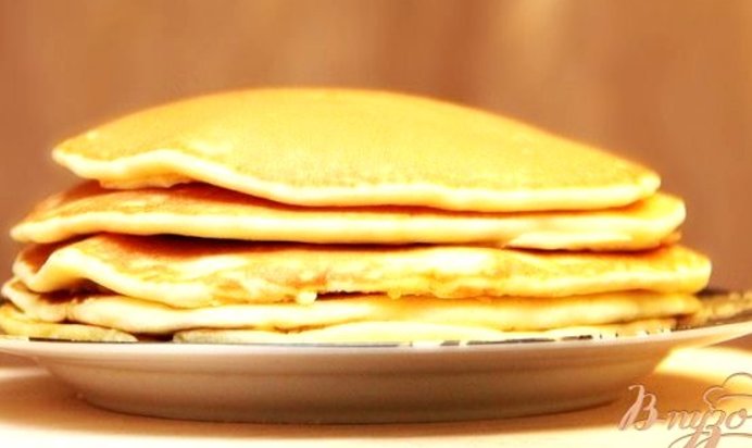 Пышные блины на молоке