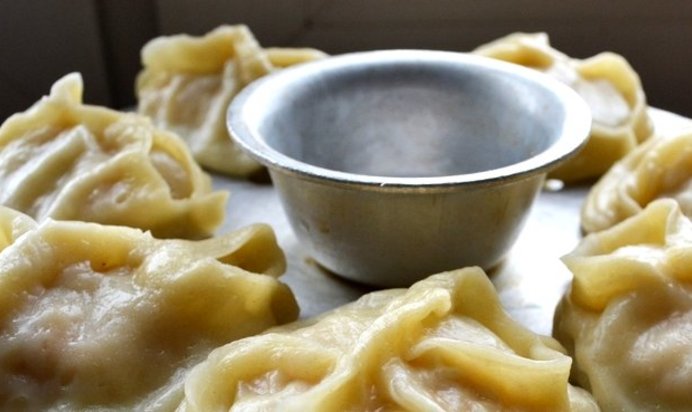 Манты с морковью