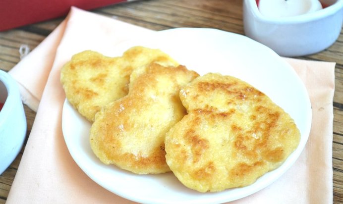 Оладьи из заварного теста