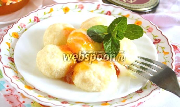 Ленивые вареники с манкой