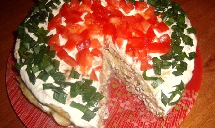 Картофельный торт