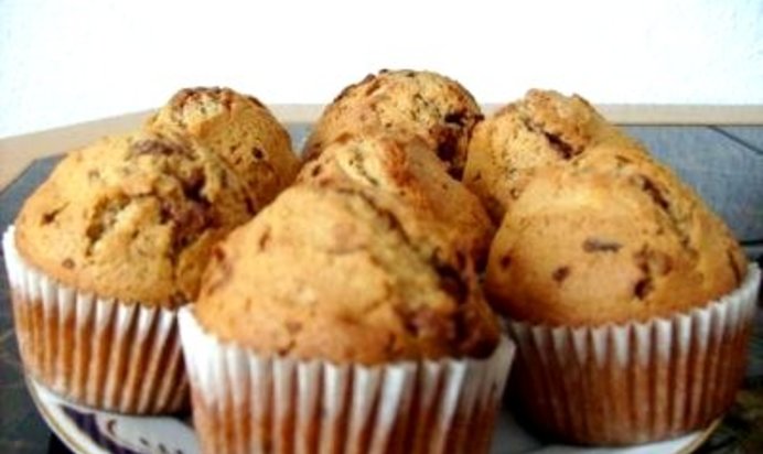 Кофейные маффины на кефире