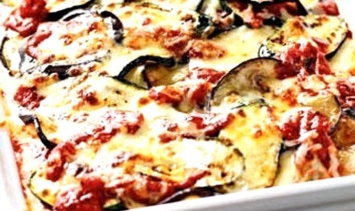 Запеканка с баклажанами в микроволновке