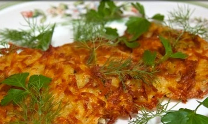 Оладьи из картофеля