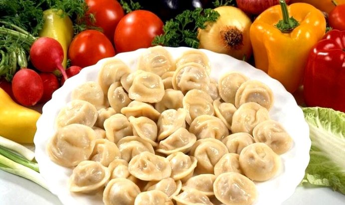 Пельмени с квашеной капустой