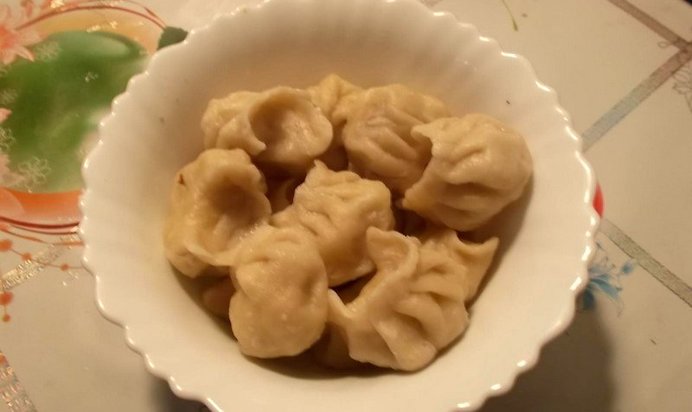 Вареники с картофелем и кроликом