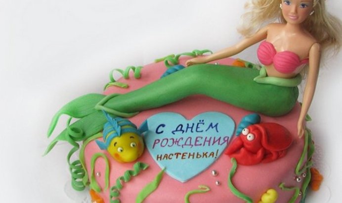 Торт Русалочка