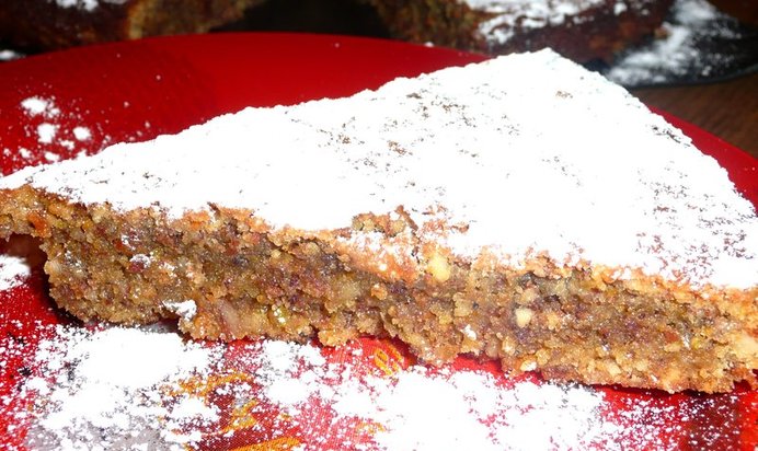 Ореховый торт без муки