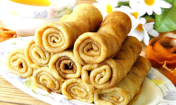 Блины на ряженке