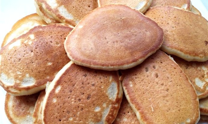 Оладьи на ряженке пышные