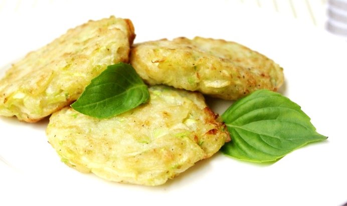 Кабачковые оладьи