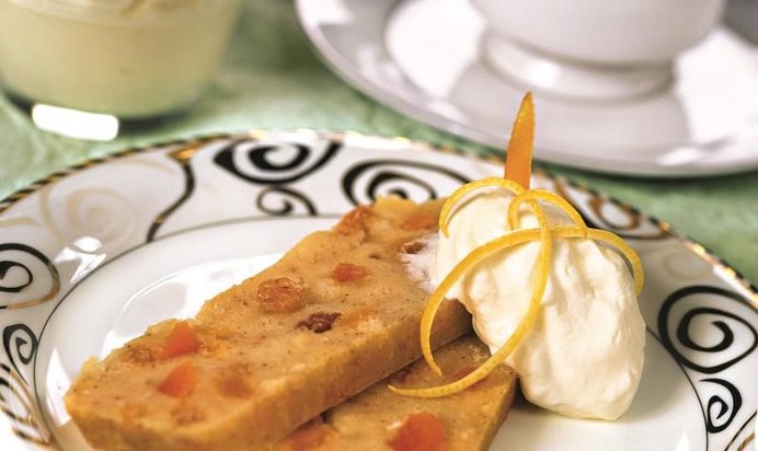 Пудинг из сдобного хлеба