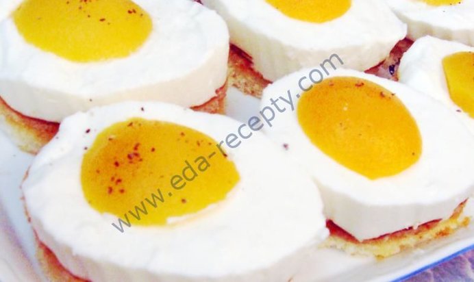 Пирожное Бутерброд с яйцом