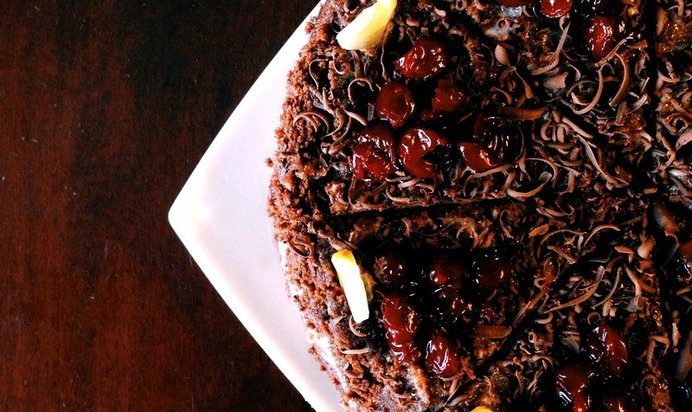 Шоколадный торт с кремом маскарпоне