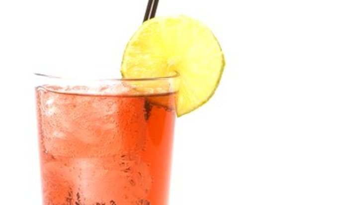 Малиновый кулер с лимоном