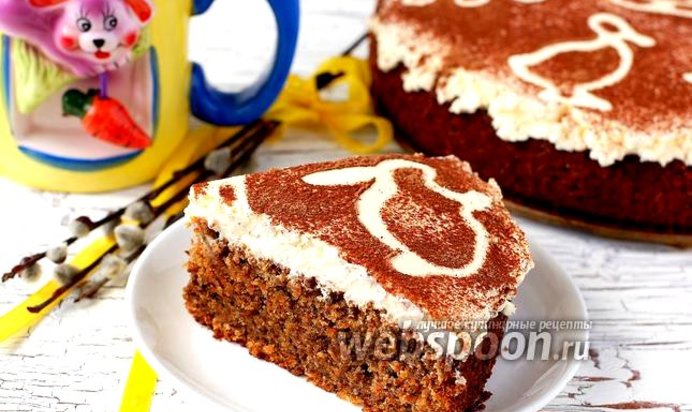 Морковный торт