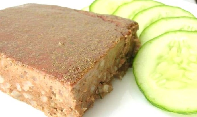 Запеканка из печени с рисом