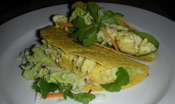 Тако с пекинской капустой